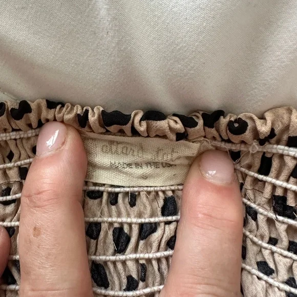 Altar’d State Polka Dot Long Sleeve Women's Top - Picture 3 of 3